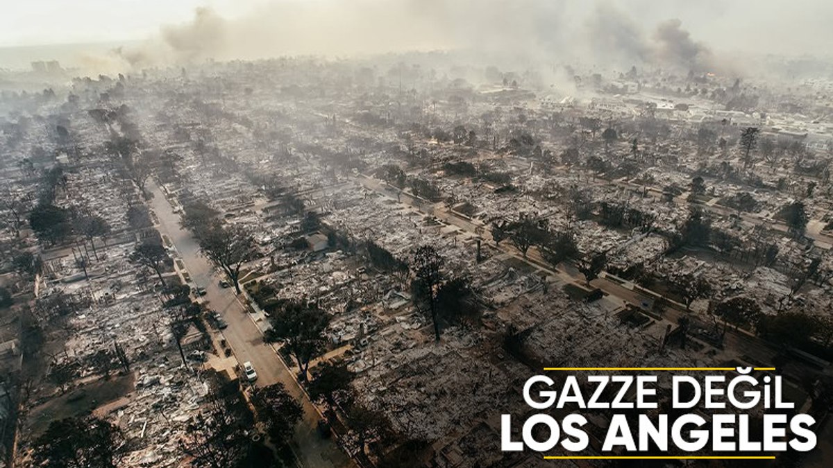 Los Angeles’tan eser kalmadı! Yangın öncesi ve sonrası