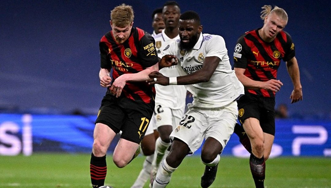 Åampiyonlar Ligi’nde dev maÃ§: Manchester City-Real MadridÂ karÅÄ± karÅÄ±ya