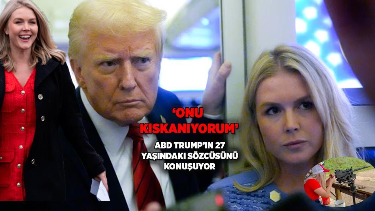 Trump’ın Beyaz Saray’ı sallayan 27 yaşındaki basın sözcüsü Karoline Leavitt