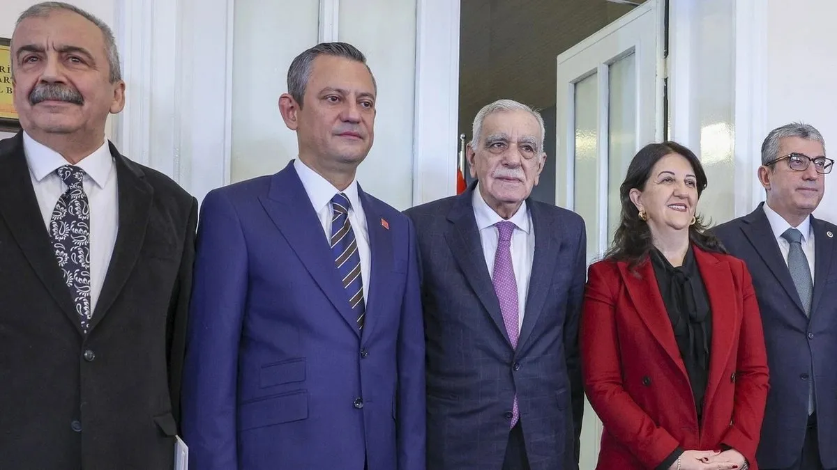 DEM Parti TBMM turuna başlıyor! İlk ziyaret CHP’ye
